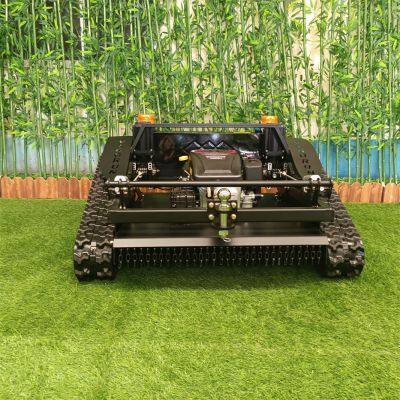 Remote Control Lawn Mower With Tracks, China Remote Control Slope Mower Price, rc Mower Price for Sale photo-5
