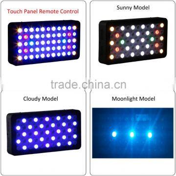 Marine Led Aquarium Light Fixture, 120w Saltwater Coral Reef Led Aquarium Light for 24inch 60cm Reef Tank photo-3