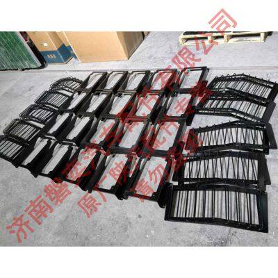 SHACMAN Shaanxi Automobile Delong Truck accessories Original bumper installation bracket, right front headlight protective grille assembly, headlight installation bracket, headlight protective grille, left front headlight protective grille assembly