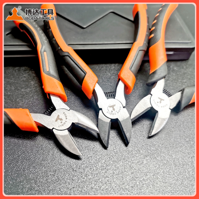Carbon Steel Wire Cutter Plier Hand Tool Multi Functional Diagomal Cutting Pliers for Sale photo-5