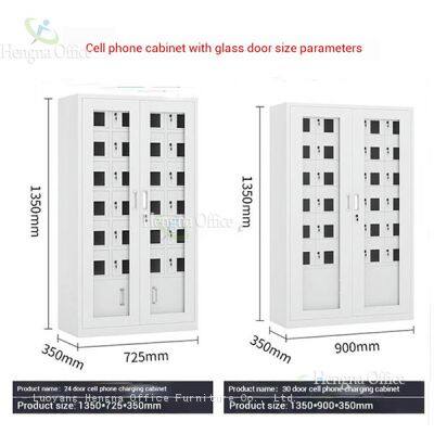 Heavy-Duty Mobile Phone Charging Locker with Steel Construction and Individual Charging Ports | Perfect for Public Spaces-OEM/ODM