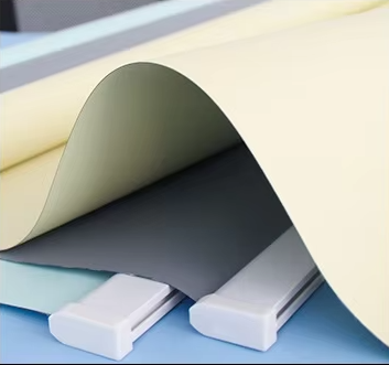 China Supply New Color Coating Foaming Blinds Shade Fabric for Roller photo-5