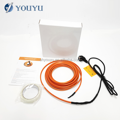 Self-Regulating Tinned Copper Heating Cable Pipe Gutter Tracing Cable for Snow Melting Underfloor Heating photo-3
