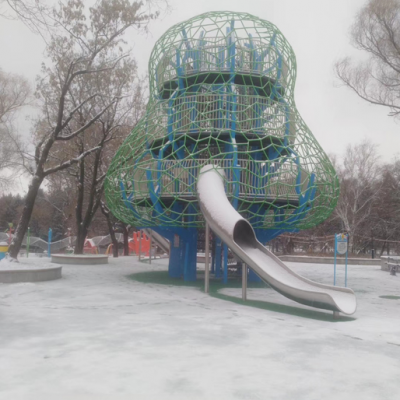 Customized Stainless Steel Slides for Parks, Suitable for Leisure Parent-child Amusement Parks, Professional Production photo-2