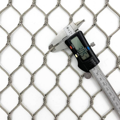 Hochfester Edelstahlseilnetz für Architekturfassaden und Tiergehege