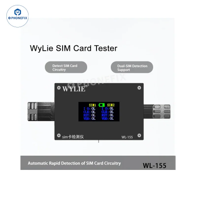 WYLIE WL-155 Тестировщик SIM-карт для iPhone 14-17 Pro Max и Android