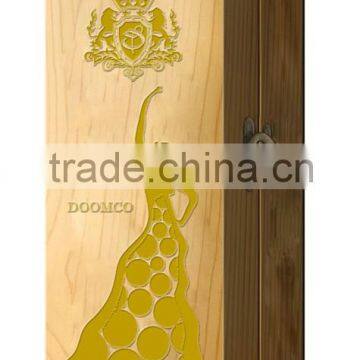 New design Exquisite wooden wine box, custom-made soild wood wine box