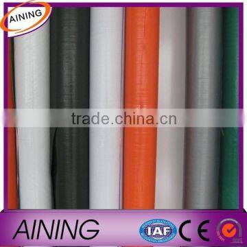 White Silver Black Orange Grey Green Blue Color PE Tarpaulin Roll