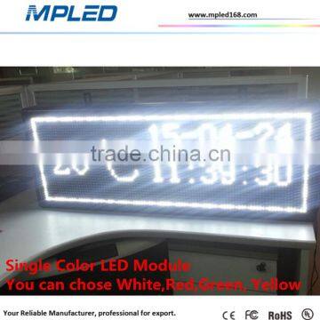 Single Red Red Color Led Sign Information Billboard photo-4