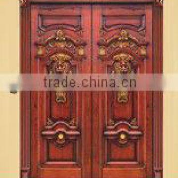 teak wood designer entry door