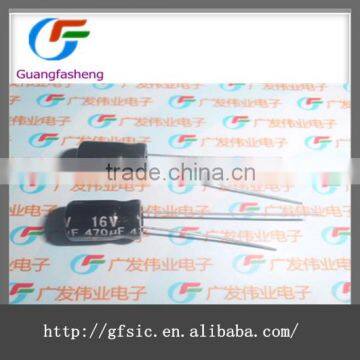 470UF 16V Low ESR Aluminum Electrolytic Capacitor