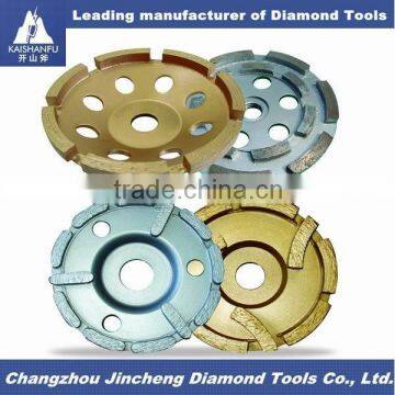 Single & double row cup grinding wheels