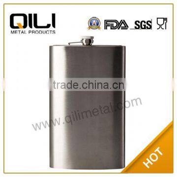 Jumbo 64 Oz stainless steel Flask Silver