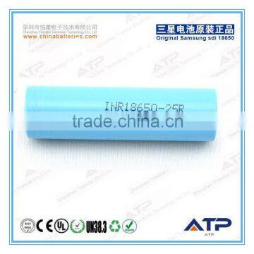 Wholesale Alibaba Samsung 25R 2500mAh 3.6v 10C High Discharge Cells / Samsung INR18650 25R