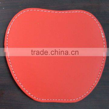 Factory Offer PU Leather Fruit Shape Pendant can be Decorated with DIY Slide Letters