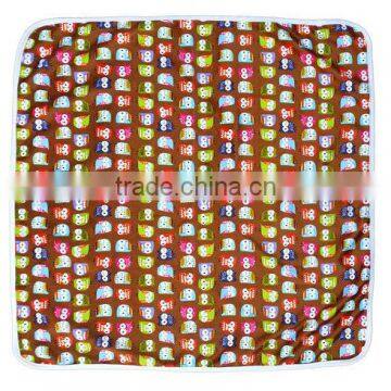 AnAnBaby Anti-leak Resuable Baby Urinal Pad Minky Printed Super-soft Changing Mat