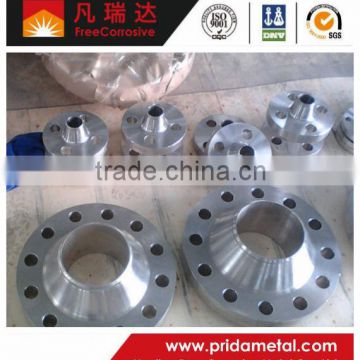 welding neck flange Flange-LWN ; Weld Neck hubbed titanium flange