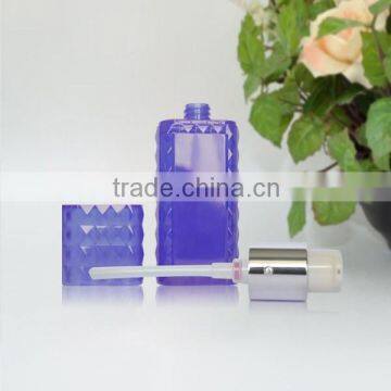 60ml 30ml plastic AS empty purple unique lotion bottle