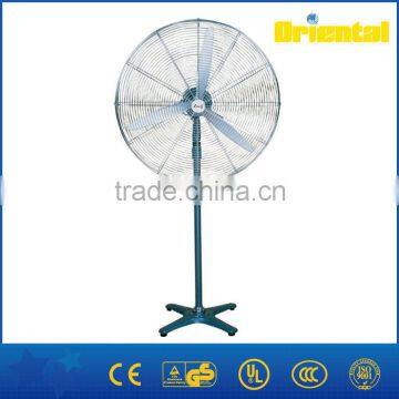 Industrial stand fan with high quality fan motor