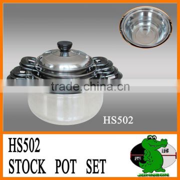 10Pcs Stock Pot Set