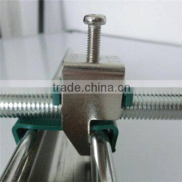 One-piece assembled pipe joint clamp H beam clamp