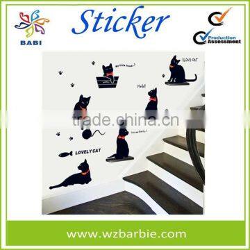 Removable Waterproof Cute Cat Wall Sticker For Home Decoration