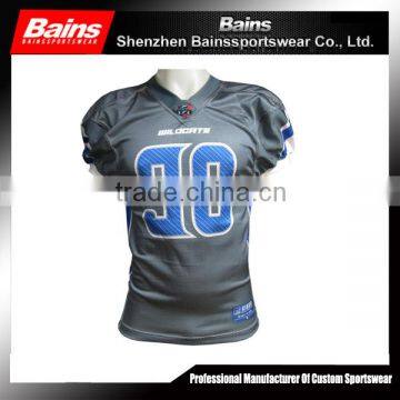 american football training jersey/blank american football jerseys