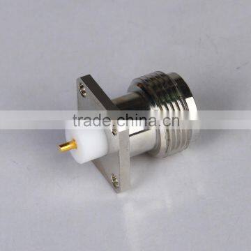 rf flange micro coaxial N female connector