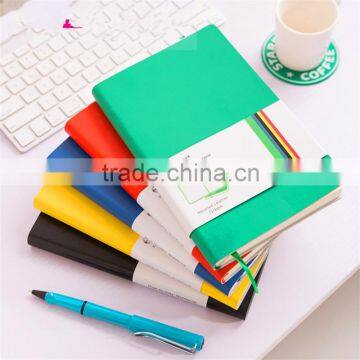 Hardcover notebook custom printed pu notebook