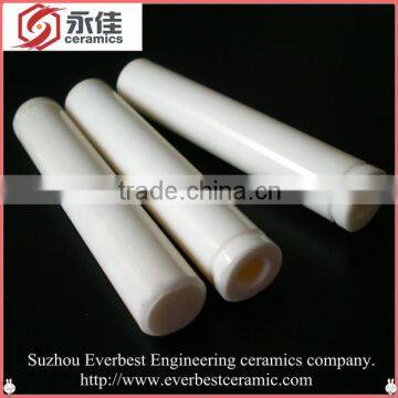 Good wear resistance al2o3 ceramic casting tube