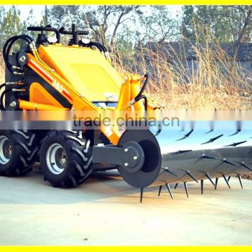 mini skid steer loader,lawn aerator,dingo Bobcat like,quick hitch,various attachments