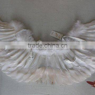 Wholesale Feather Angel Wings With Gold Lridescent For Party Supplies