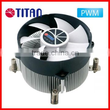 Popular product PWM function Aluminum CPU cooler for LGA and AMD