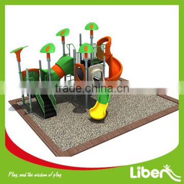 2015 Liben Qing Series Kids Playground sets for Outdoor Play Area Childrens Outdoor Playsets