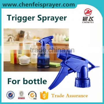 Plastic 28 400 hand pump pressure sprayer atomizer hand trigger sprayer pump in blue and discharge rate 1.2ml use in bottle