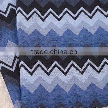 Yarn Dyed Colorful Jacquard Floral Design 100%polyester Sofa Fabric Textile photo-2