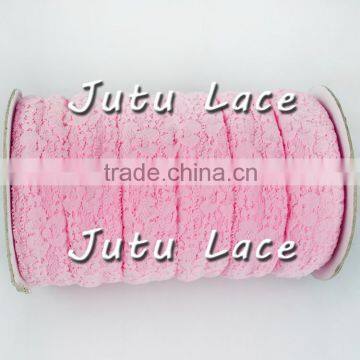 1'' Elastic Lace Fabric, Lady Boot Shoelace, Underwear Lace Ribbon, Dress Belt photo-3