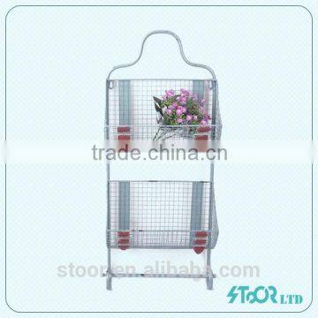 Multi-Function Hanging Wire Plants Wall Storage Baskets