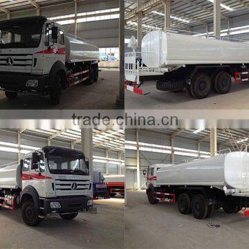 BeiBenz water tank truck.military water carrier truck 15000~22000 liters. 15000~22000 liter military water storage tank truck