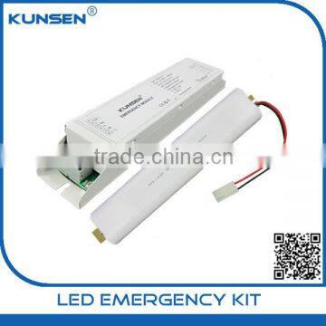 LED tube emergency conversion kit with 100% output for 15W led tube emergency kit