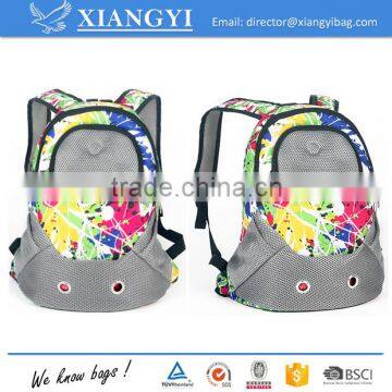 Factory Price Stylish Air Mesh Sandwich Mesh Cloth Breathable Pet Backpack Pet Carrier for Small Dogs and Cats photo-2