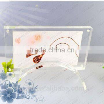 human shape high quality transparent acrylic photo frame