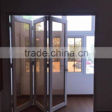 Aluminum Folding Door With Brown Glass photo-3