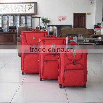 Carry-on luggage upright luggage Red Printing luggage bag