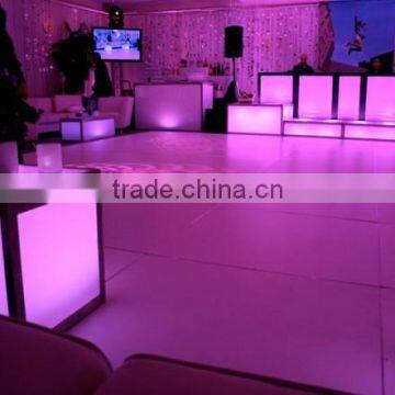 Portable white dance floor PVC parquet dance floor for dancing