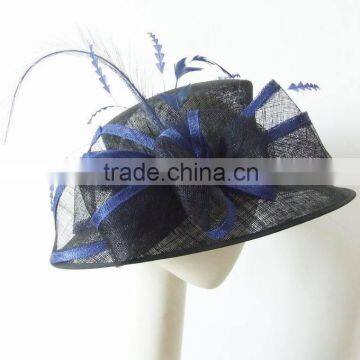 Ladies party hat/sinamay hat/church hat/racing hat