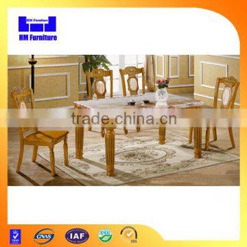 Chinese style marble top dining table