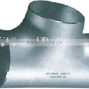 Stainless Steel Reducing Tees Components