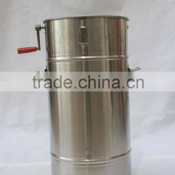 2 Frame Manual Honey Extractor Stainless Steel Honey Extractor