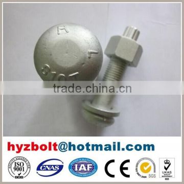 high tensile steel bolts for A325-TC